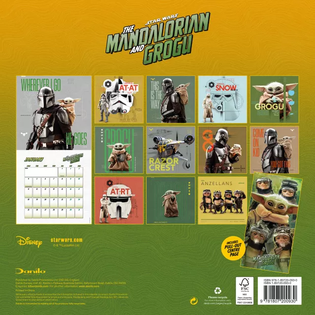 Kalendář Star Wars: The Mandalorian and Grogu 2027