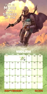 Kalendář Star Wars: The Mandalorian - Grogu 2023