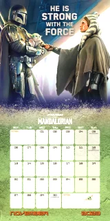Kalendář Star Wars: The Mandalorian - Grogu 2023