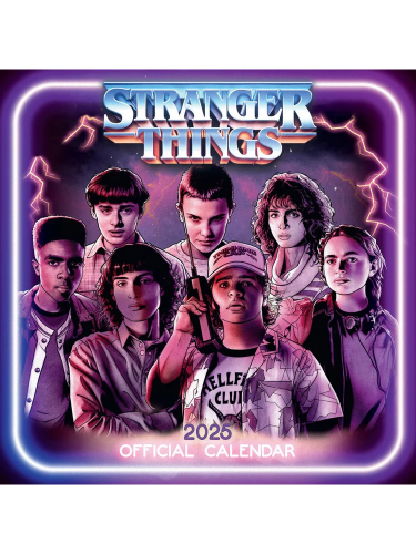 Kalendář Stranger Things 2025