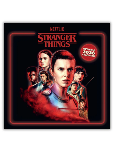 Kalendář Stranger Things 2026