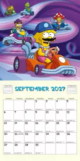Kalendář The Simpsons 2027