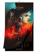 Kalendář Zaklínač - The Witcher 3: Wild Hunt 10th Anniversary Calendar 2026