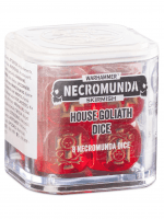 Kostky Warhammer Necromunda - House Goliath (8 ks)