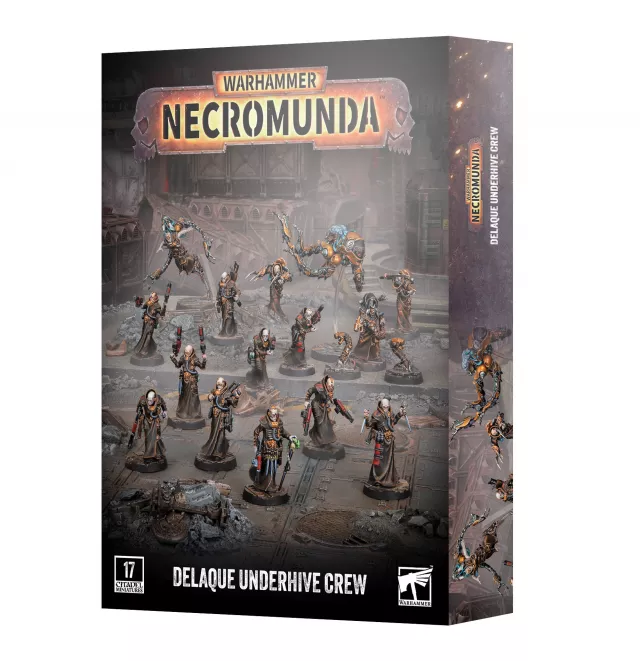 Warhammer Necromunda - Delaque Underhive Crew (17 figurek) - Desková hra