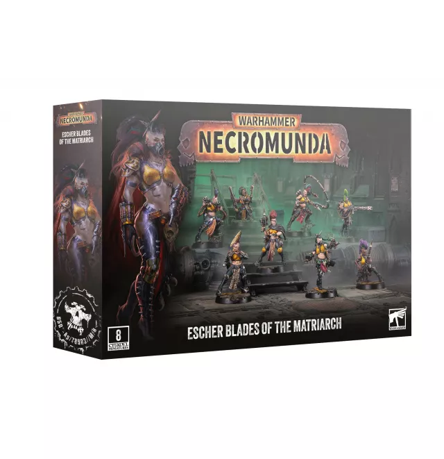 Warhammer: Necromunda - Escher Blades of the Matriarch (8 figurek) - Desková hra