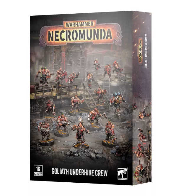 Warhammer Necromunda - Goliath Underhive Crew (16 figurek) - Desková hra