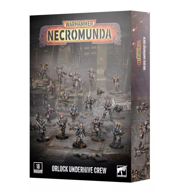 Warhammer Necromunda - Orlock Underhive Crew (18 figurek) - Desková hra