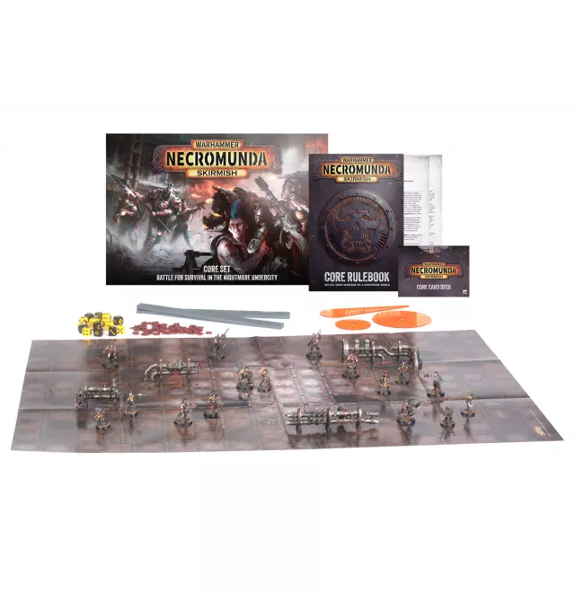 Warhammer Necromunda - Skirmish Core Set: Battle for Survival in The Nightmare Undercity - Desková hra