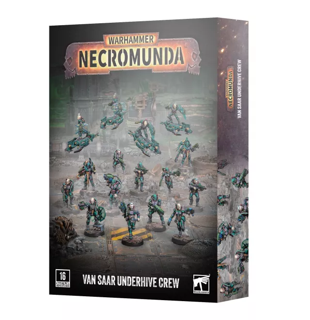 Warhammer Necromunda - Van Saar Underhive Crew (16 figurek) - Desková hra