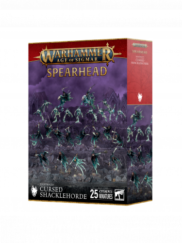 W-AOS: Nighthaunt - Cursed Shacklehorde (25 figurek)