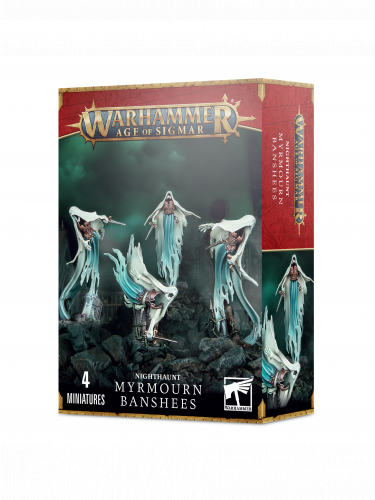 W-AOS: Nighthaunt Myrmourn Banshees (4 figurky)
