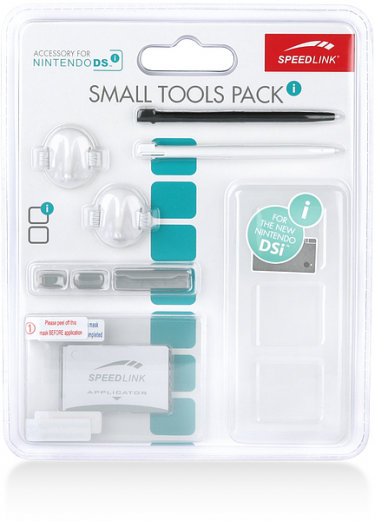 Small Tools Pack pro DSi, 8in1, (černá) (NDS)