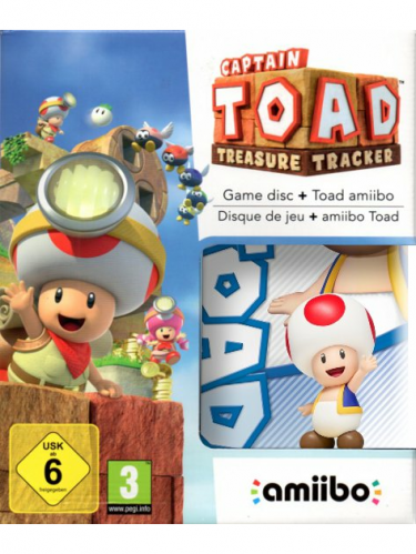 Captain Toad: Treasure Tracker + Amiibo figurka (WIIU)