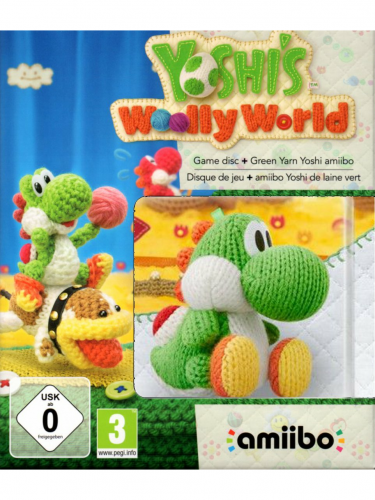 Yoshis Woolly World + Amiibo Yarn Yoshi Green (WIIU)