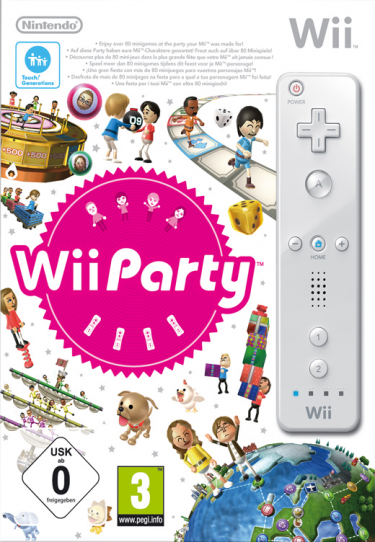 Remote Controller White + Wii Party (WII)