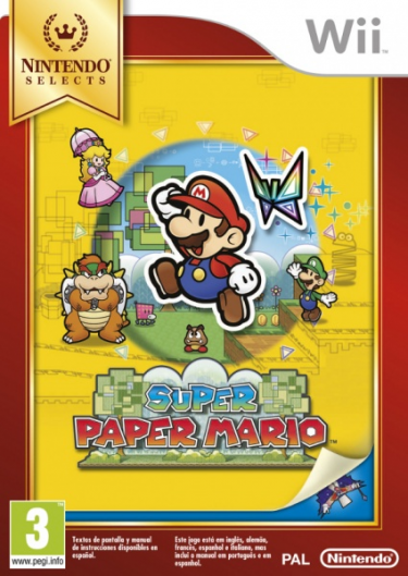 Super Paper Mario Nintendo Selects (WII)