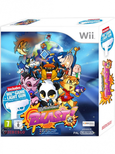 Wicked Monsters Blast! + pistole Lightgun (WII)