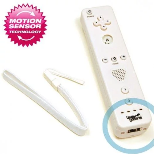 Wii dálkový ovladač se zabudovaným Motion Plus (pro Wii a WiiU) (bílý) (Under Control)