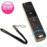 Wii dálkový ovladač se zabudovaným Motion Plus (pro Wii a WiiU) (černý) (Under Control)