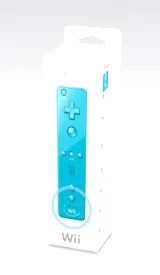 Wii dálkový ovladač se zabudovaným Motion Plus (pro Wii a WiiU) (modrý)