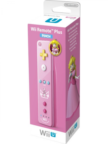 WiiU dálkový ovladač (Peach Edition) (WII)