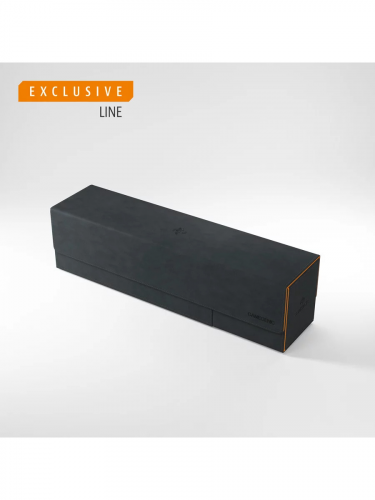 Krabička na karty Gamegenic - Cards Lair 400+ Convertible Black Orange (poškozený obal)