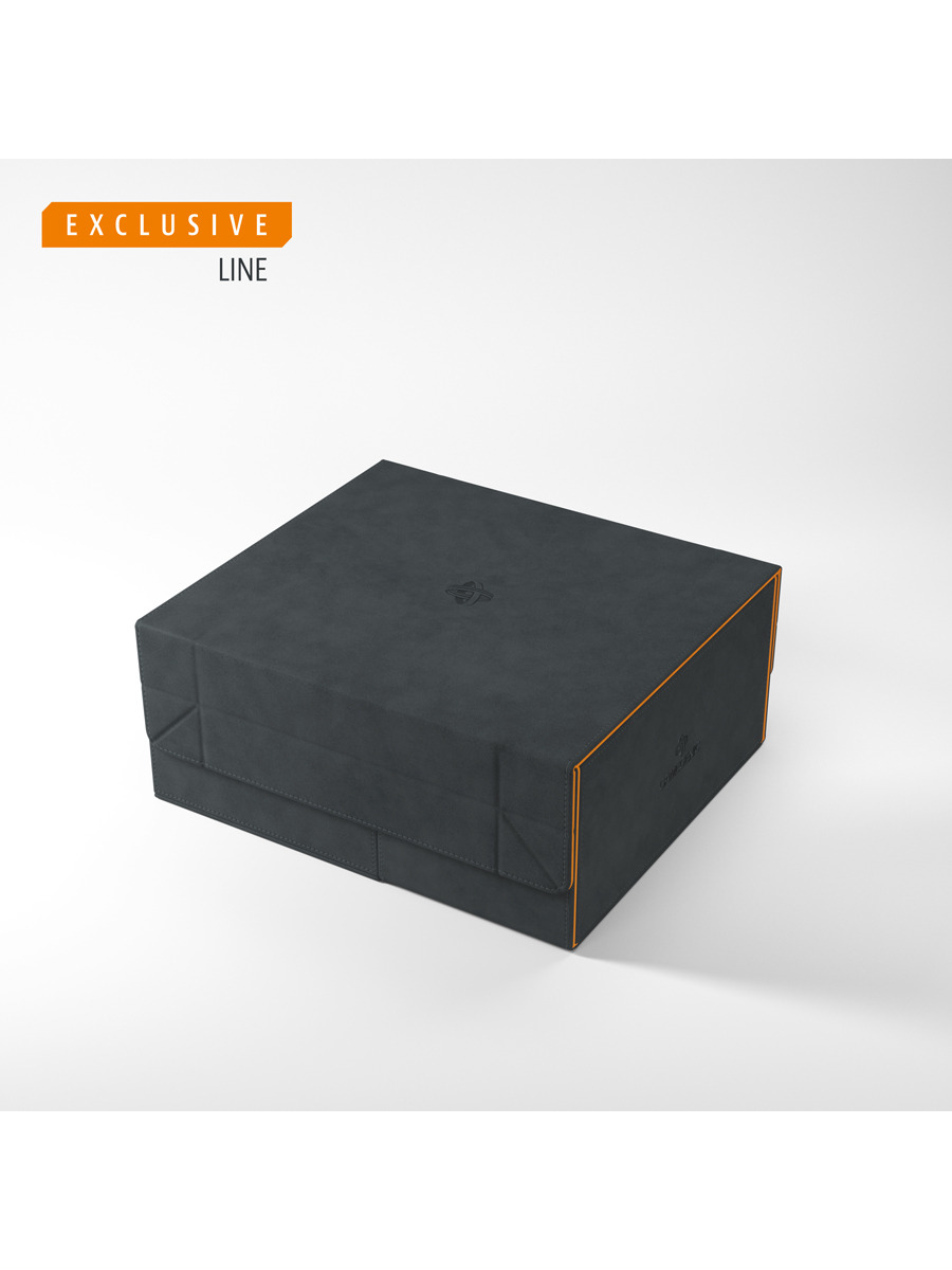 Blackfire Krabička na karty Gamegenic - Games Lair 600+ Convertible Black Orange