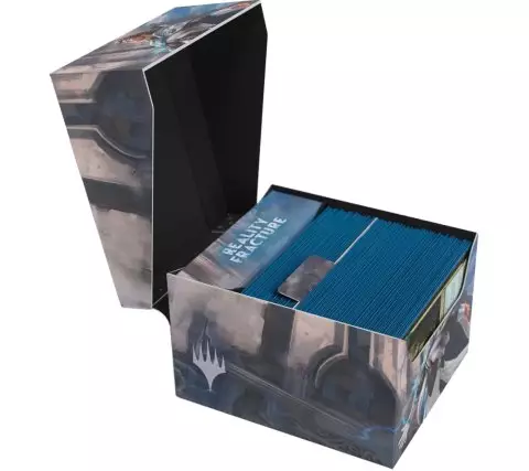Krabička na karty Gamegenic - Magic: The Gathering - Soft Crate 100+ XL Reality Fracture - Tam Beleren, Conflicted & Jace, Building Reality - Magic The Gathering