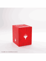 Krabička na karty Gamegenic - Marvel Super Heroes - Bastion 100+ XL Comic Burst Red