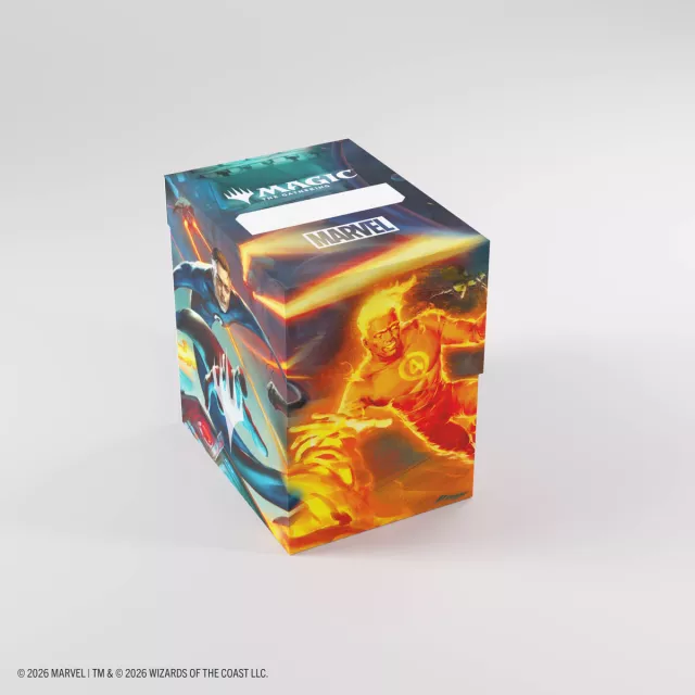 Krabička na karty Gamegenic - Marvel Super Heroes - Soft Dynacrate 100+ XL Sideloading The Fantastic Four Unleashed - Magic The Gathering