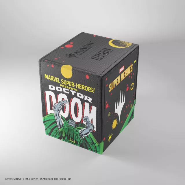 Krabička na karty Gamegenic - Marvel Super Heroes - Squire 100+ XL Convertible Doctor Doom - Magic The Gathering