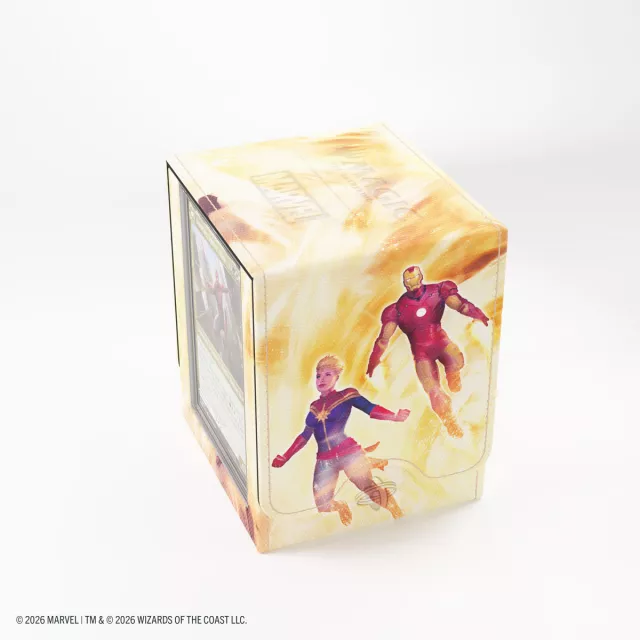 Krabička na karty Gamegenic - Marvel Super Heroes - Squire Plus 100+ XL Convertible Door of Destinies - Magic The Gathering