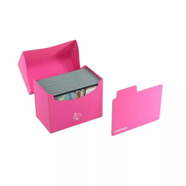 Krabička na karty Gamegenic - Side Holder 80+ Pink