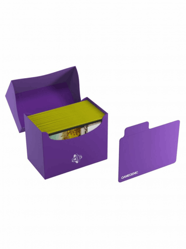 Krabička na karty Gamegenic - Side Holder 80+ Purple