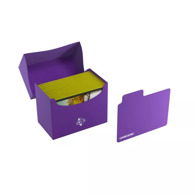 Krabička na karty Gamegenic - Side Holder 80+ Purple
