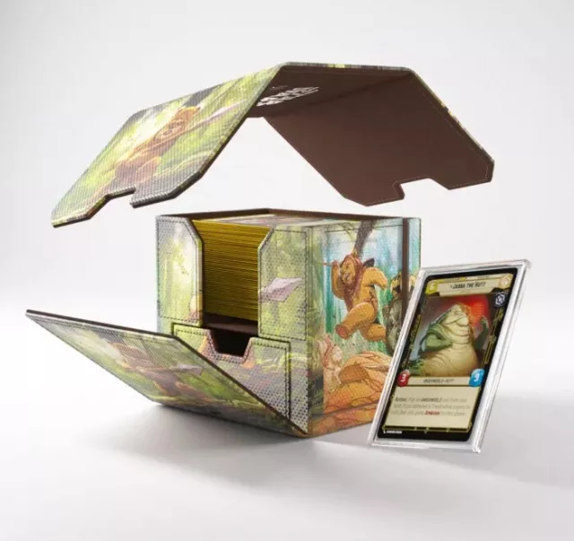 Krabička na karty Gamegenic - Star Wars: Unlimited - Deck Pod - Ewoks - Krabičky na karty