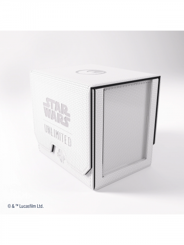 Krabička na karty Gamegenic -  Star Wars: Unlimited Deck Pod White/Black