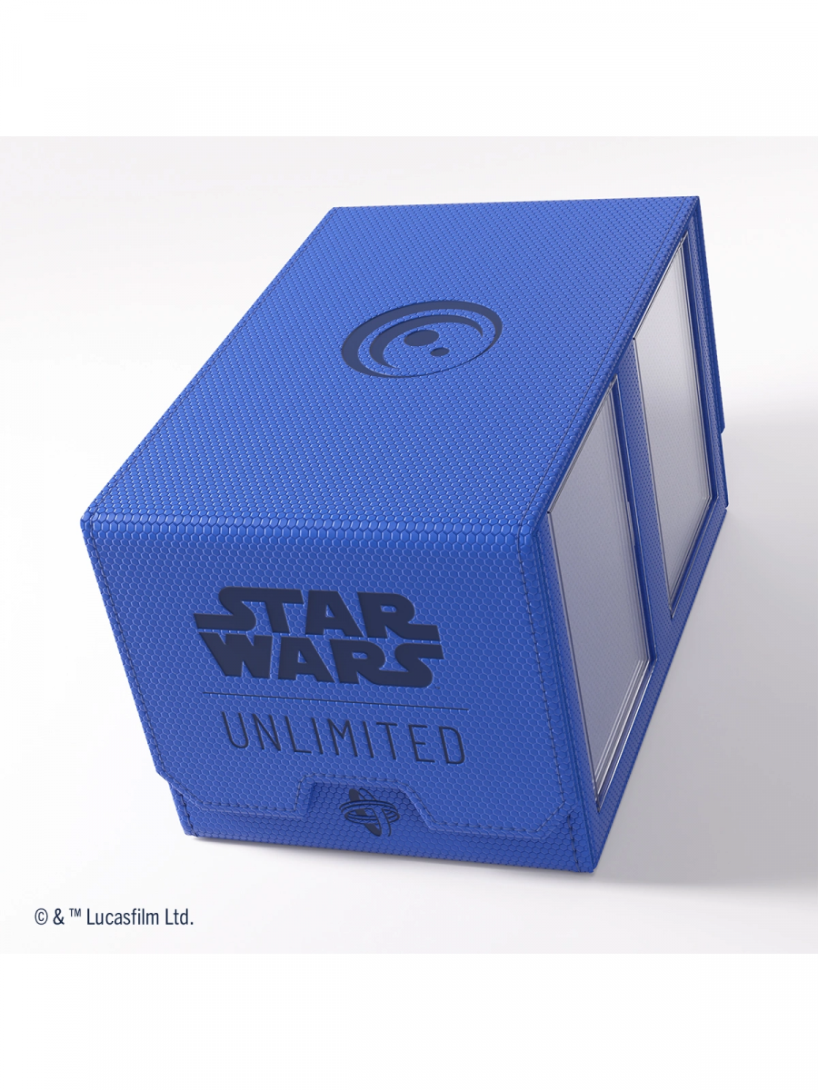 Blackfire Krabička na karty Gamegenic - Star Wars: Unlimited Double Deck Pod Blue