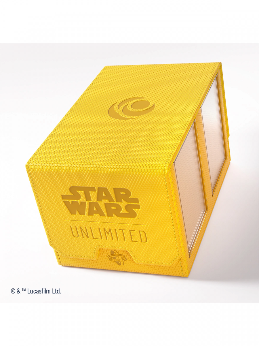 Blackfire Krabička na karty Gamegenic - Star Wars: Unlimited Double Deck Pod Yellow