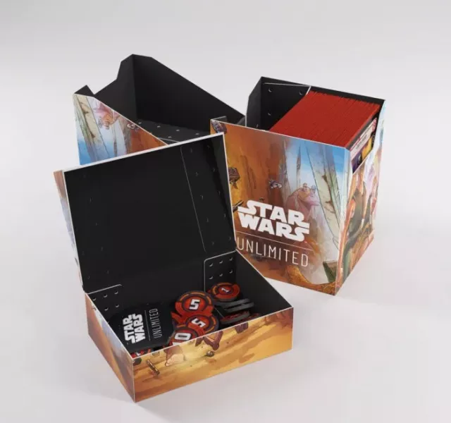 Krabička na karty Gamegenic - Star Wars: Unlimited - Soft Crate - Jar Jar Binks - Krabičky na karty