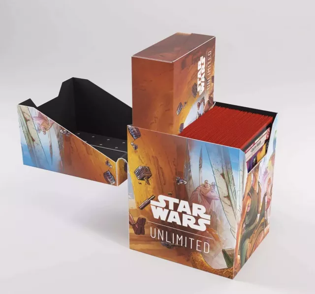Krabička na karty Gamegenic - Star Wars: Unlimited - Soft Crate - Jar Jar Binks - Krabičky na karty
