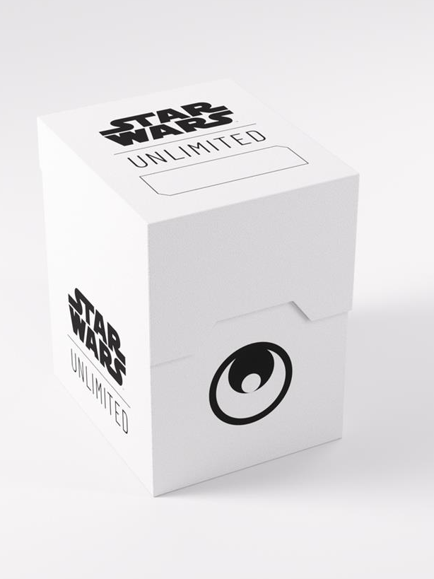 Blackfire Krabička na karty Gamegenic - Star Wars: Unlimited Soft Crate White/Black