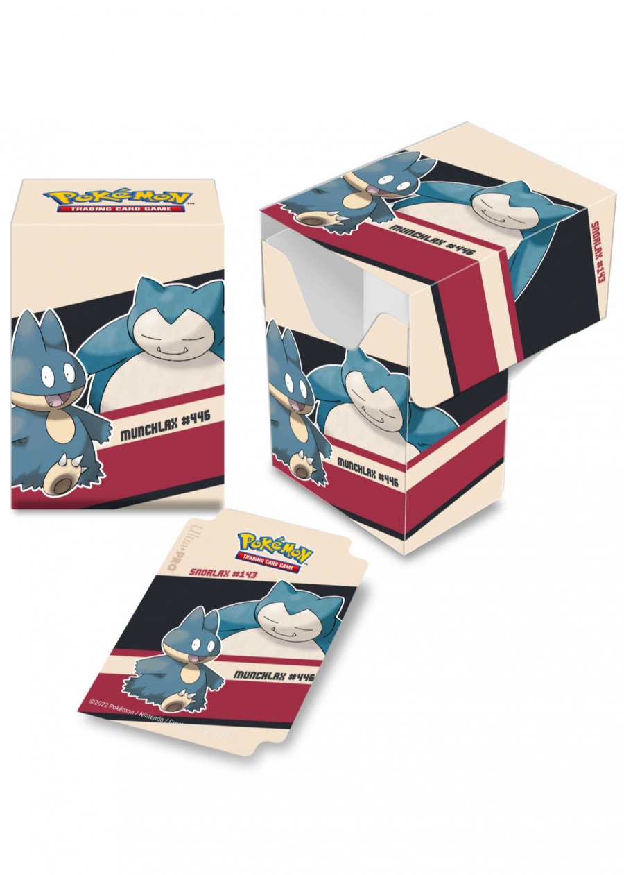 Blackfire Krabička na karty Pokémon - Snorlax & Munchlax