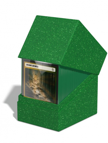 Krabička na karty Ultimate Guard - Boulder Deck Case Return to Earth Green (133+)