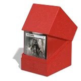 Krabička na karty Ultimate Guard - Boulder Deck Case Return to Earth Red (133+)
