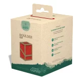 Krabička na karty Ultimate Guard - Boulder Deck Case Return to Earth Red (133+)
