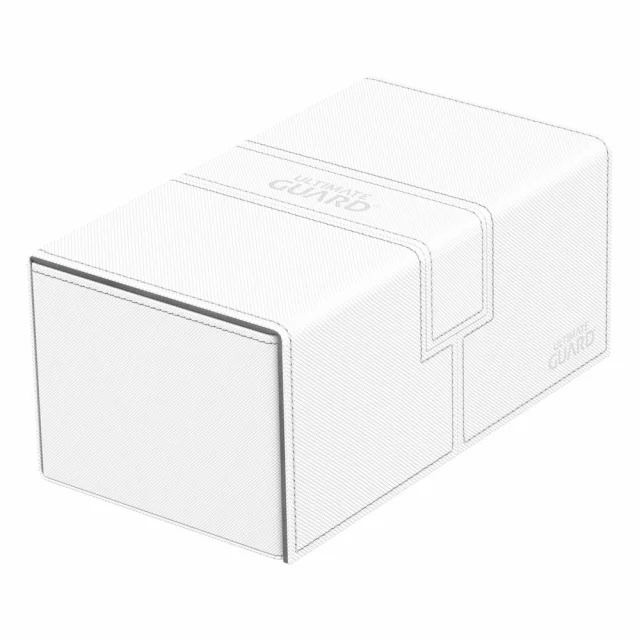 Krabička na karty Ultimate Guard - Twin FlipNTray Deck Case 200+ Standard Size XenoSkin White