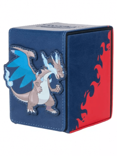 Krabička na karty Ultra Pro - Pokémon Charizard X Flip Box
