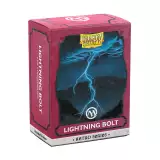 Ochranné obaly na karty Dragon Shield - Brushed Art Retro Series Lightning Bolt (100 ks) - Magic The Gathering